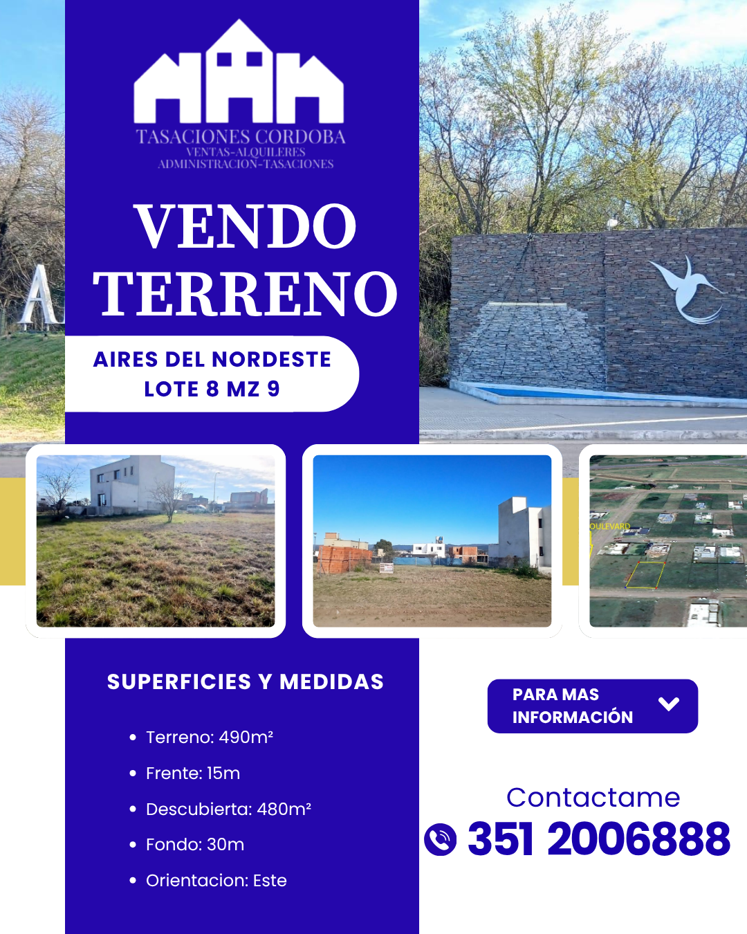 Publicacion para Tasaciones Cordoba| Punto Norte